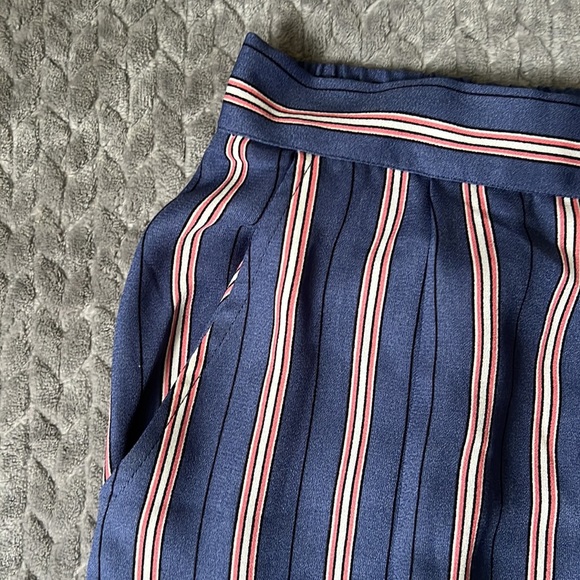 Blue band of gypsies palazzo pants wide leg with pockets, size M - Picture 3 of 4